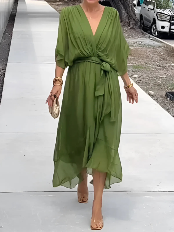 Sophia™ - Flowing Wrap Dress