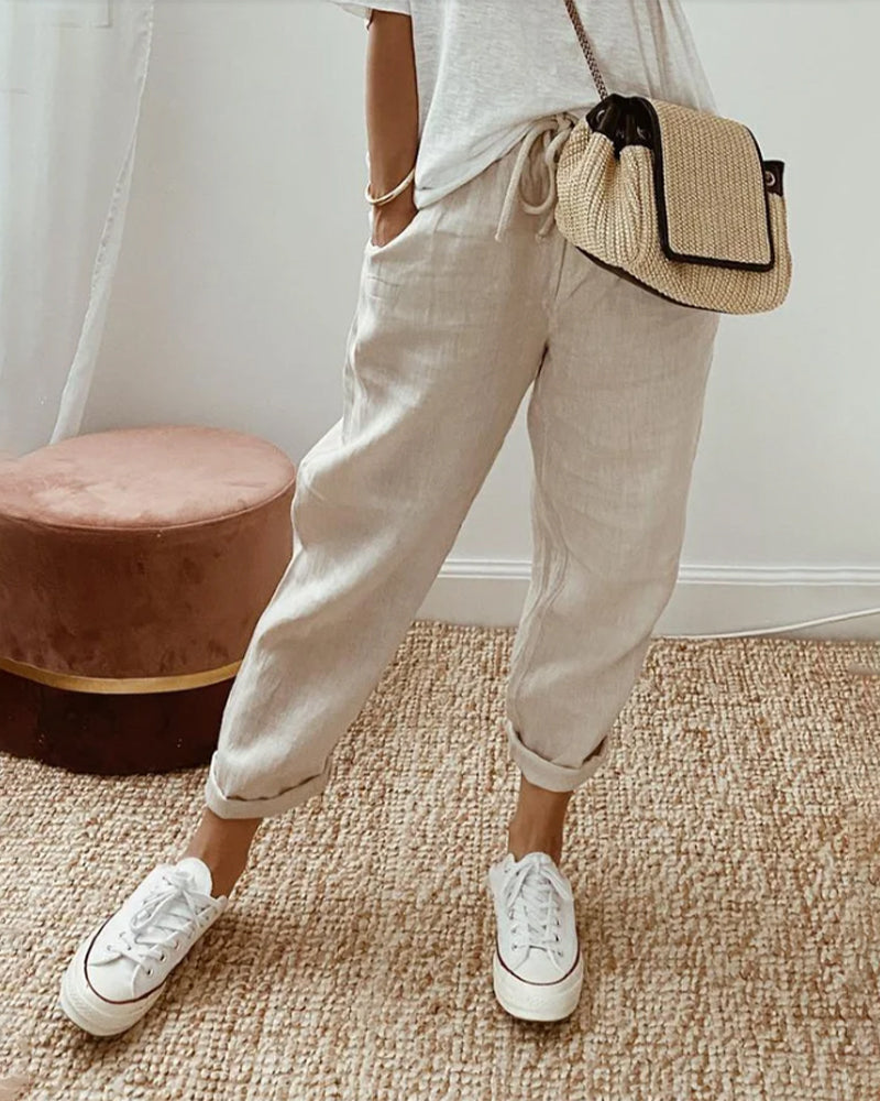 Bali - Elegant Linen Pants