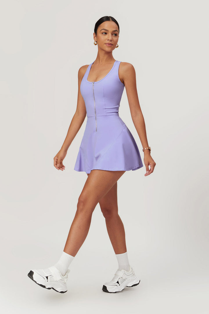 Audrey Mini Dress - Lavender