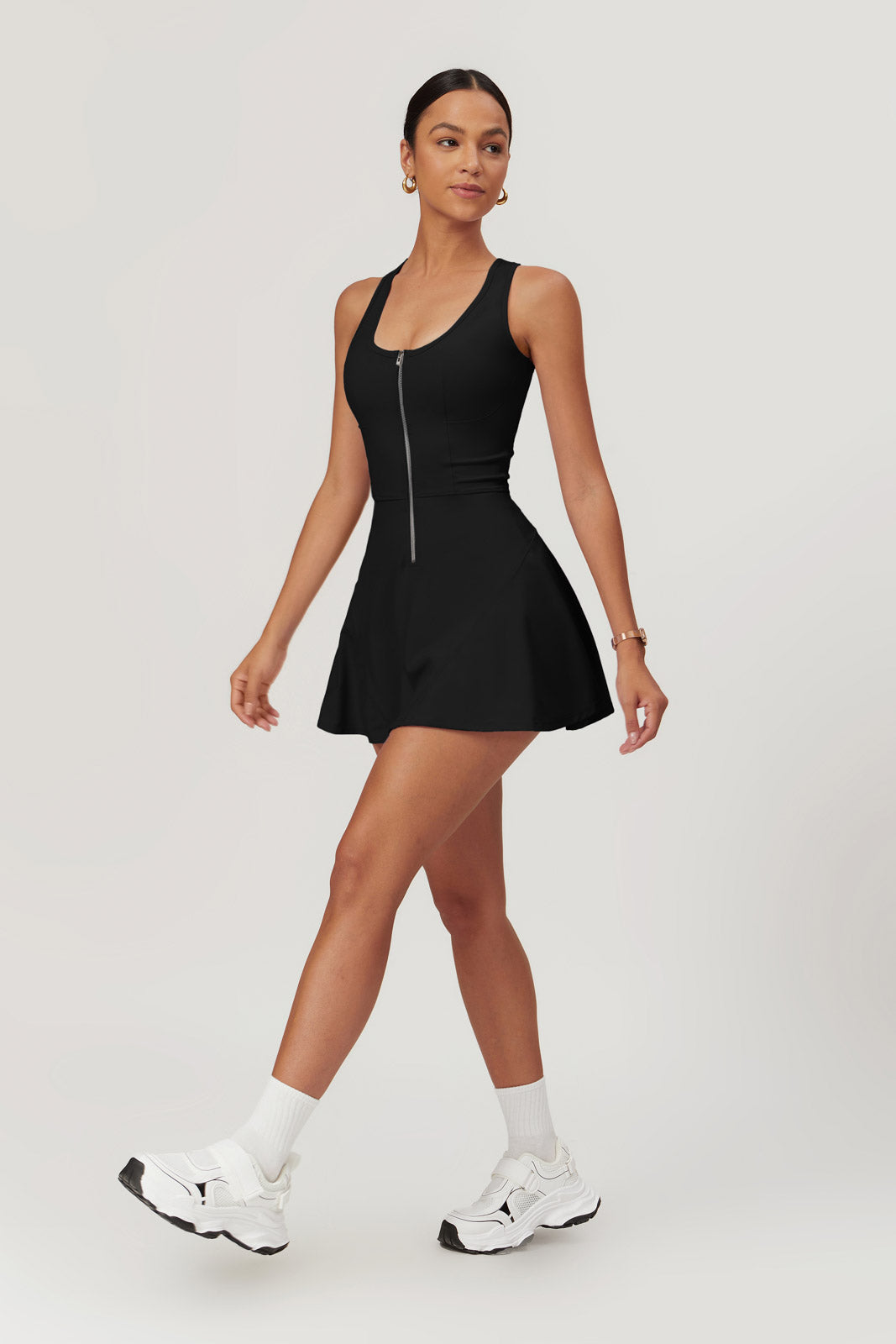 Audrey Mini Dress - Black