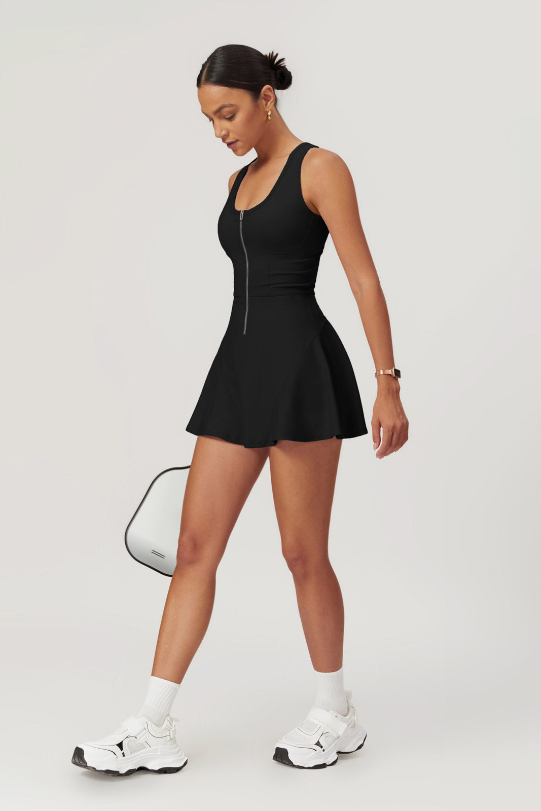 Audrey Mini Dress - Black