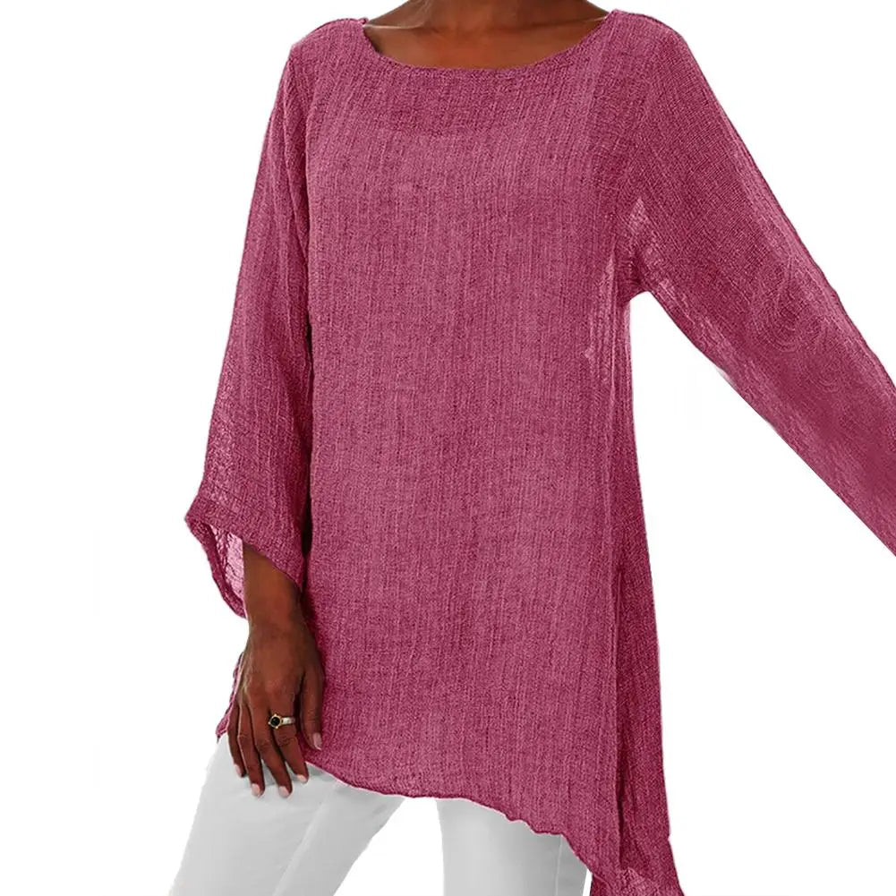 Lily™ - Comfortable Loose Cotton Shirt