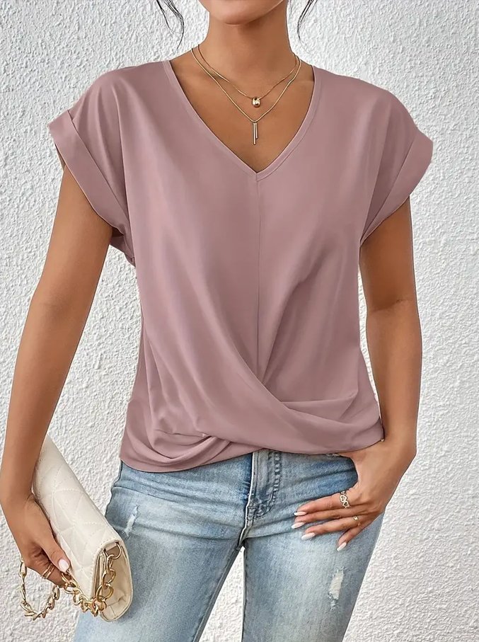 Mara | The Perfect V-neck Top For Woman