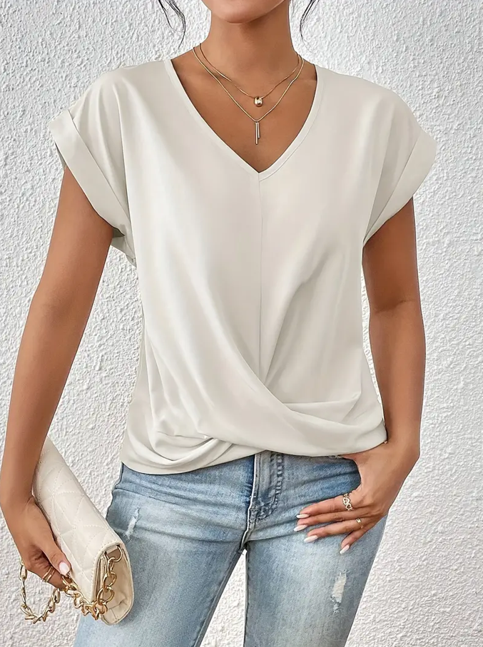 Mara | The Perfect V-neck Top For Woman