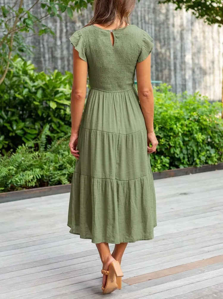 Sienna™ - Elegant Comfy Summer Maxi Dress