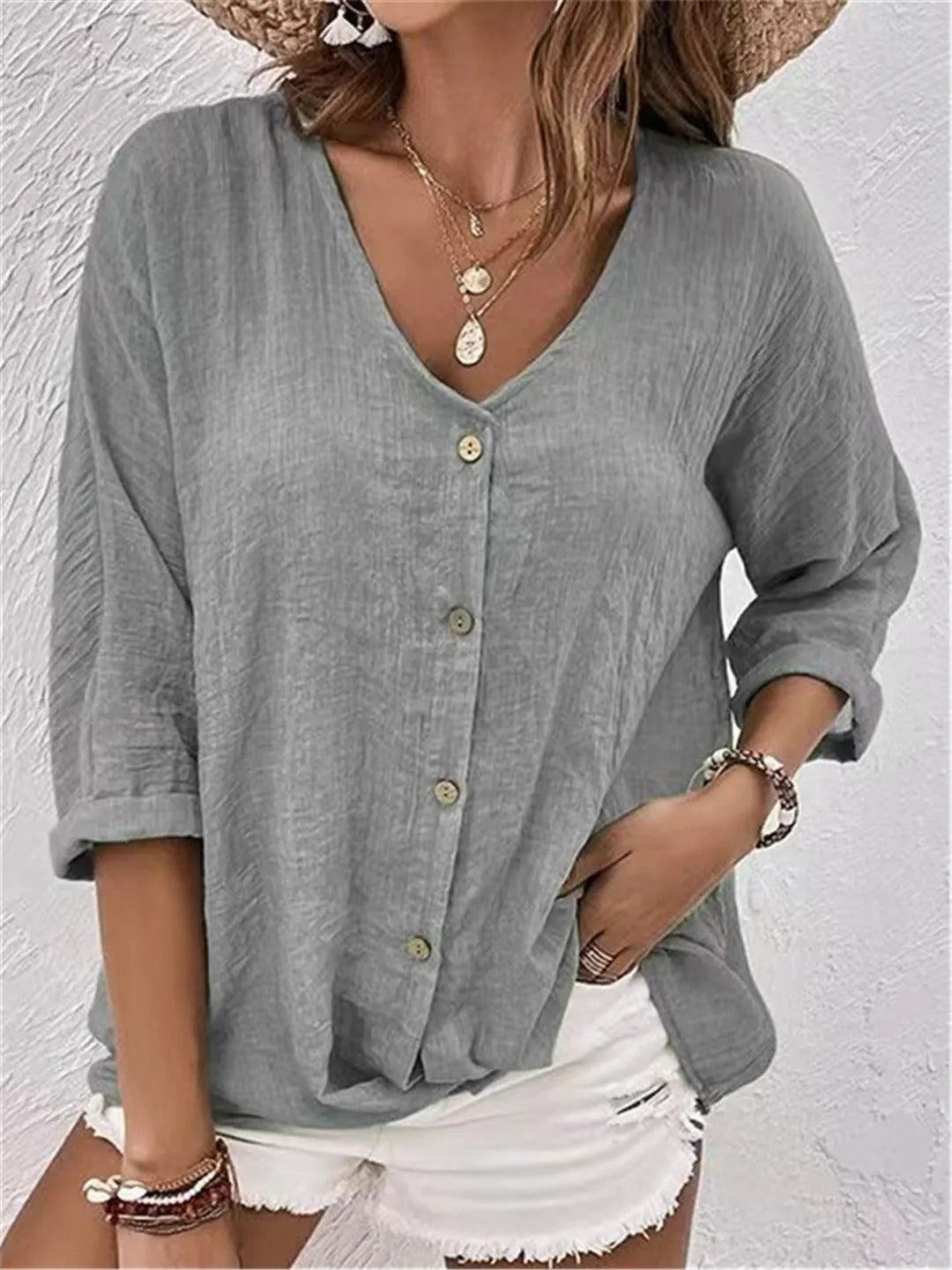 Solara | Summer Linen Top